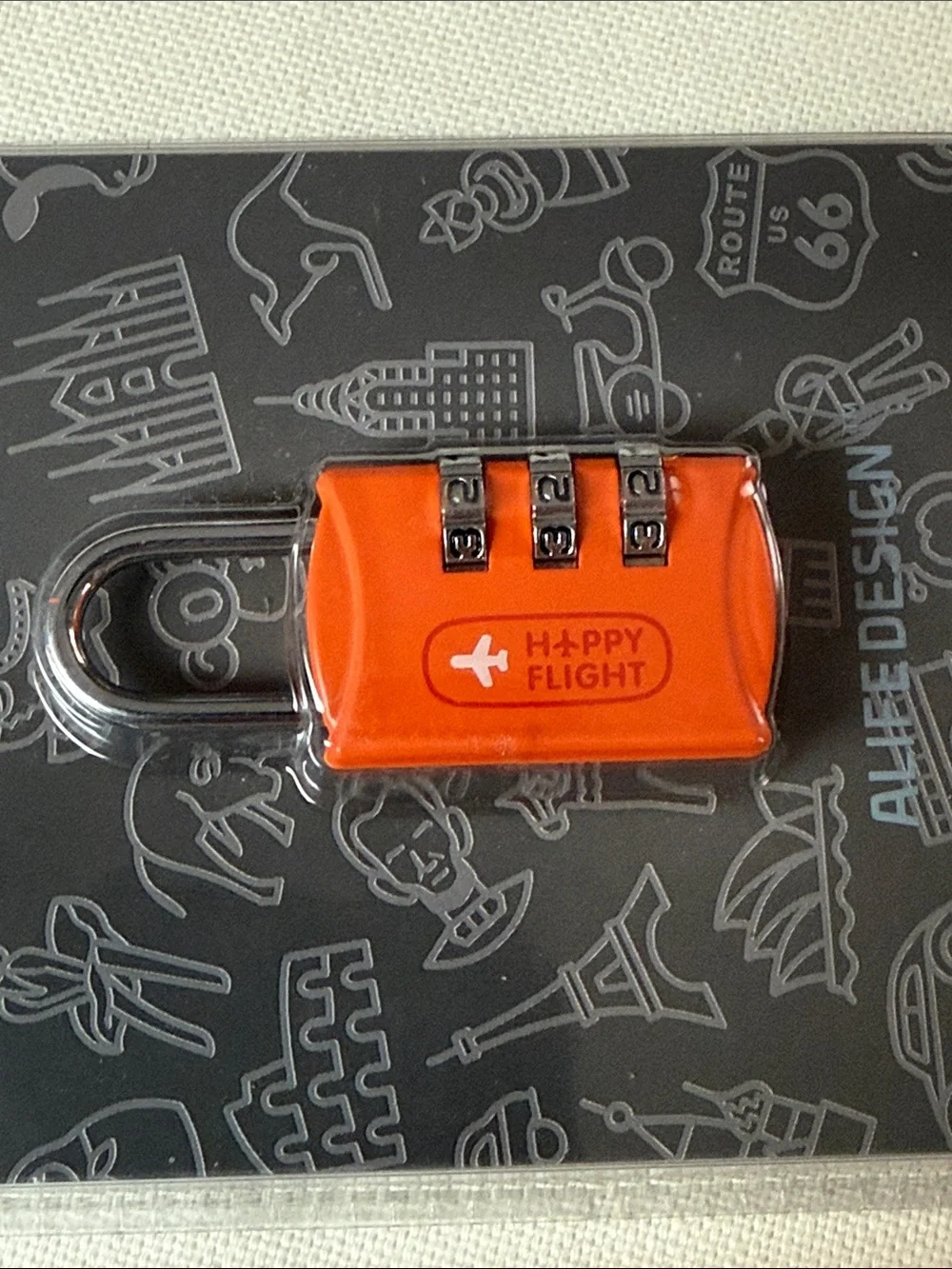 Alife Design Happy Travel Lock